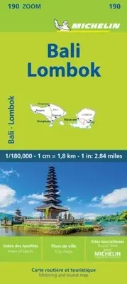 Michelin - Bali-Lombok - Zoom Map 190 Map - New Sheet map - H245z