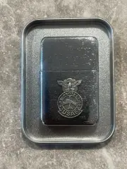 Military Brush Lighter United States Air Force Fire Protection Chrome Brush