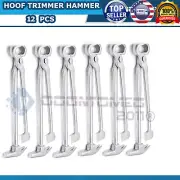 12 PCS Professional Horse Hoof Nipper Farrier Tool Trimmer Cutter GroomingVT-119