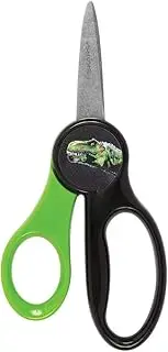 FISKARS® Magic Morph Kids Scissors - Image Moves When Tilted - Pointed-tip for Ages 4+ - Fun T-Rex Design - Back to School Supplies