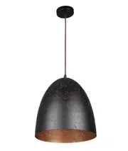 Modern Bohemian Rustic Ellipse Shape Pendant Light