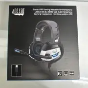 Adesso Xtream G2 Stereo USB Gaming Headphone/Headset with Microphone