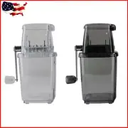 Hand-Cranked Ice Crusher Portable Ice Maker Shaved Ice Machine for Home Use