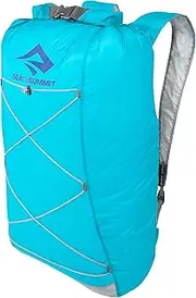 Sea to Summit - Ultra-Sil Dry Daypack - Waterproof & Ultralight Backpack - Cordura Fabric 30D - Compact Pack Sack - Roll Closure & Reflective Elastic Band