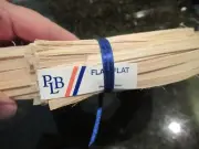 PLB 1/4" Flat Flat Reed Natural 1# Coil Basket Weaving Chair Caning NEW FreeShip