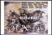 Modern FILM POSTER Postcard: DEAD OF NIGHT (Michael Redgrave, Googie Withers)