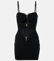 [Christopher Esber] Christopher Esber Pierced Orbit minidress AU 12 black
