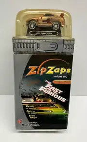 Zip Zaps Micro RC by Radio Shack THE FAST AND THE FURIOUS 1997 Toyota Supra NEW