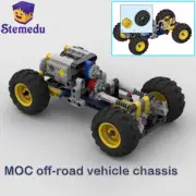 MOC Small SUV chassis Dune Buggy Cars Model compatible with Lego Tech bricks