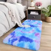2x4 Feet Soft Runner Rugs for Bedroom Plush Fluffy Rug, Shag Furry Area Rug
