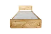 Divano Rosemallow King Size Bed Parquet Solid Messmate Timber Wood Frame Mattress Base
