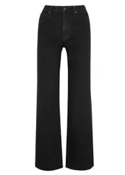 Slvrlake Grace Black Wide-leg Jeans - W24 W24
