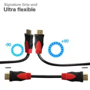 HDMI Cable 4K Ultra HD v1.4 High Speed with Ethernet Lead 3D TV ARC 1m Upto 10m