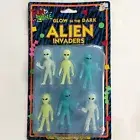 Alien Invaders Set of 6 Glow in Dark Imperial Toy Corp 2000 Unopened Vintage