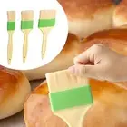3 Pieces Oil Brush Kitchen Brushes Basting Brush for Grilling Pancake