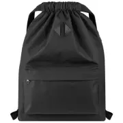 Drawstring Backpack Water Resistant String Bag Cinch Bag Sports Gym Sack with...