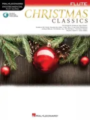 Christmas Classics Flute Instrumental Play-Along Book and Audio NEW 000182624