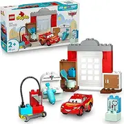LEGO® DUPLO® Disney and Pixar Cars McQueen’s Visit to Doc’s Garage 10456 Buildable Toddler Toy Inspires Creative Play, Building Set for Preschoolers Aged 2 Plus Who Love Vehicle Playsets
