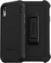 OtterBox Defender Series Shockproof and Drop Proof Mobile Phone Protective Case for iPhone XR, Black
