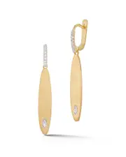 I. Reiss 14K 0.13 ct. tw. Diamond Earrings