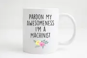 Machinist Mug Machinist Gift Gift For Machinist Personalized Mug Customized Mug