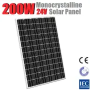 24V 200W Mono Solar Panel Home Off Gird Caravan 24V Battery Charging 36V MODULE