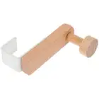 Over the Door Hook Wooden Coat Hook Coat Hanger Hat Hanger for Entryway Bedroom