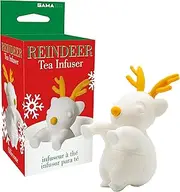 Gamago SF1852 Reindeer Tea Infuser, 2.3 x 4.33 x 2.3, White