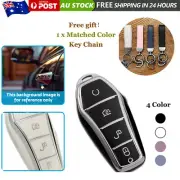 Remote Key Fob Cover Protector Car Key Case Keychain for BYD Atto 3 Dolphin Seal