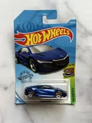 Hot Wheels 2018 Exotics Blue ‘17 Acura NSX #199