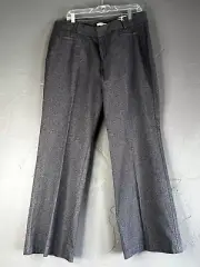 Dockers Women's Size 16M Black High-Waist Wide Legged Pants Trousers NWT