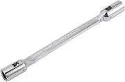 X AUTOHAUX Socket Wrench Spanner Socket Remover Chrome Vanadium Steel 1 Pcs 12 Point 12mm 14mm for Car Motorcycle Dirtbike Rotary Combination Wrench Double Ended