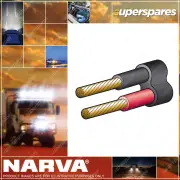 Narva 50A 6mm Twin Core Sheathed Cable (100M) Red / Black with Black Sheath