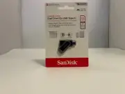SanDisk SDDDC3-128G-AW46 128GB Ultra Dual Drive Go USB Type-C Flash Drive, Black
