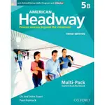 AMERICAN HEADWAY 3/E STUDENT MULTI-PACK 5B 9780194726641 <華通書坊/姆斯>