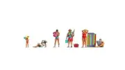 N Scale people - 35800 - Bathers
