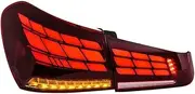 LED Tail Lamp Assembly Automotive Accessories Compatible for Mercedes Benz W177 Tail Lamp 2019-2022 A-Class A180L A200L A220L