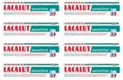 8 x LACALUT SENSITIVE Daily Toothpaste Made in Germany 75ml