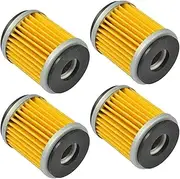 4Pcs Motorcycle Oil Filters For CZD300 A X.M,ax 300 2017-2021 MWD300 tricity 2020-2021