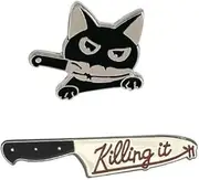 [Gearcatweel] Enamel Pin Cute Brooch Pin Wallet Shape Enamel Pins for Women Girls Bags Clothes Accessories