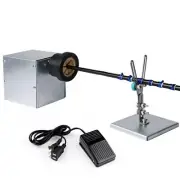 Portable Fishing Rod Repair Machine Winding Epoxy Glue Machine DIY0-60RPM Switch