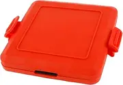 Microwave Toastie Sandwich Maker,Breakfast Sandwich Maker,Silicone Microwaveable Cookware,Rapid Heating,Non-Stick Plates,No Electricity, Wireless,for Cooking Delicious Crispy Sandwiches (Red)