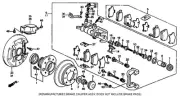 Genuine Honda Hub & Bearing 42200-SM4-J51 (for: Honda)