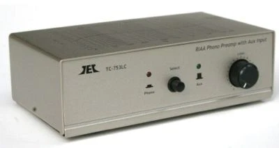 TCC TC-753LC SILVER Phono Preamp w/ PREMIUM AC Adaptor