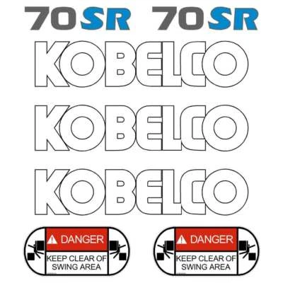 Kobelco SK70SR-1 Decals Stickers New Repro Decal Kit