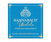 Hannabach Ukulele Soprano/Concert Strings Goldin 235MHT (Medium High Tension)