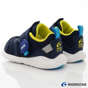 日本月星Moonstar機能童鞋-Carrot可機洗系列寬楦玩耍速乾鞋款1315深藍(寶寶段)