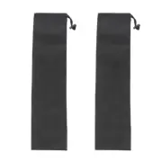 2 PCS Tent Pole Bag Outdoor Storage Trekking Carry Poles Bags for Tents