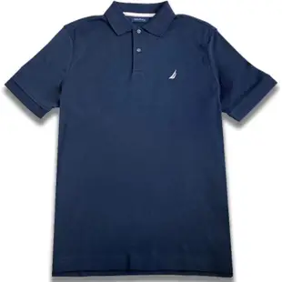 【NAUTICA】男女款 帆船 胸前小LOGO POLO衫(平輸品)