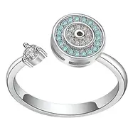 Womens Fidget Ring | Men Women Adjustable Spinner Rings - Fidget Toy, Exquisite Stylish Fidget Jewelry for Friends, Families, Holidays